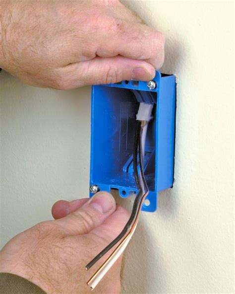 adding breaking electrical box|installing wall mounted electrical boxes.